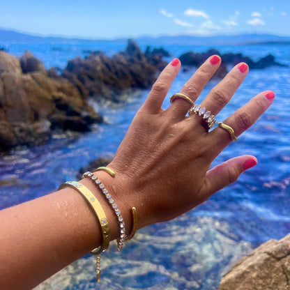 Beatrice Rounded Bangle 