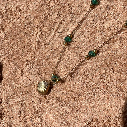 Celeste Shoreline Pendant Necklace