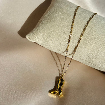 Carolina Cowgirl Pendant Necklace