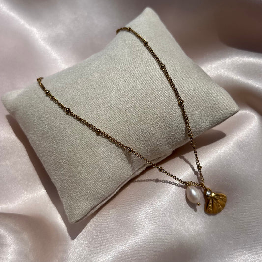 Golden Coast Pendant Necklace