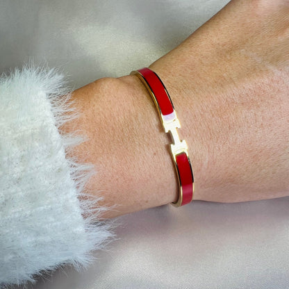 Helena H Bangle Red