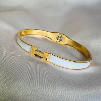 Helena H Bangle White 