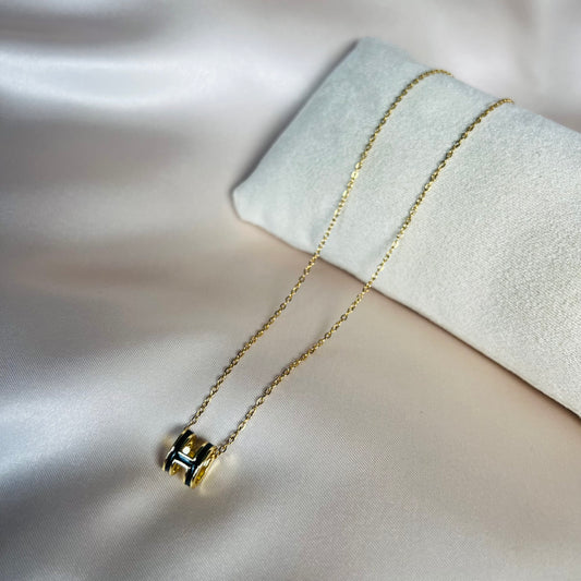 Helena H Necklace - Black