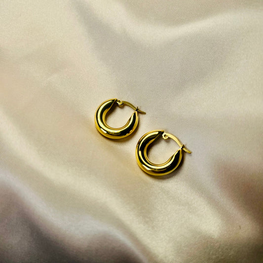 Marianna Gold Hoop Earrings