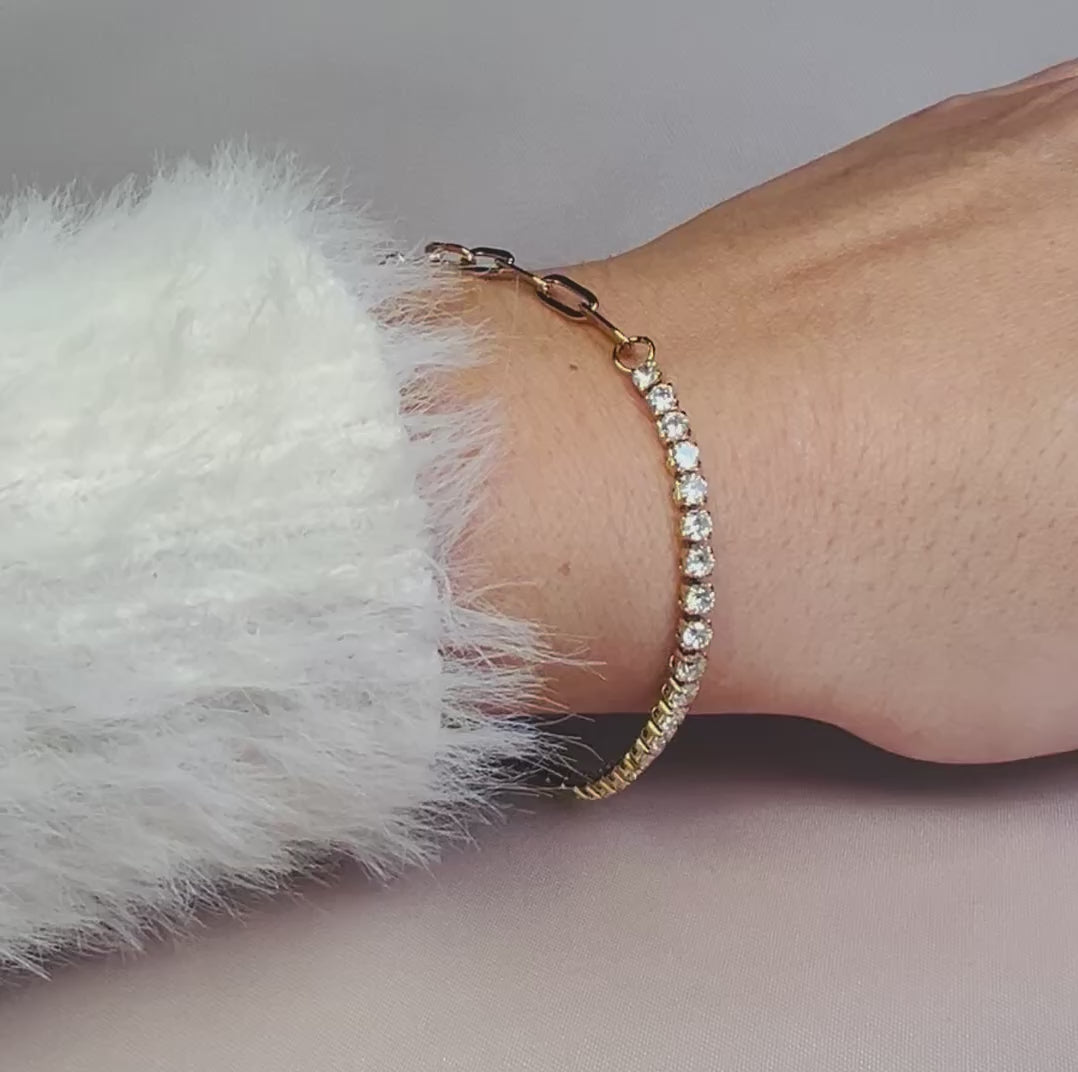 Tallulah Paperclip Bracelet